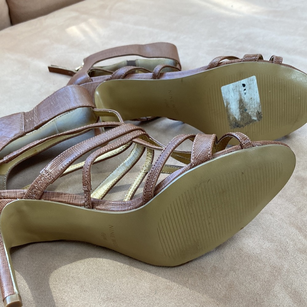 nine west gladiator heels